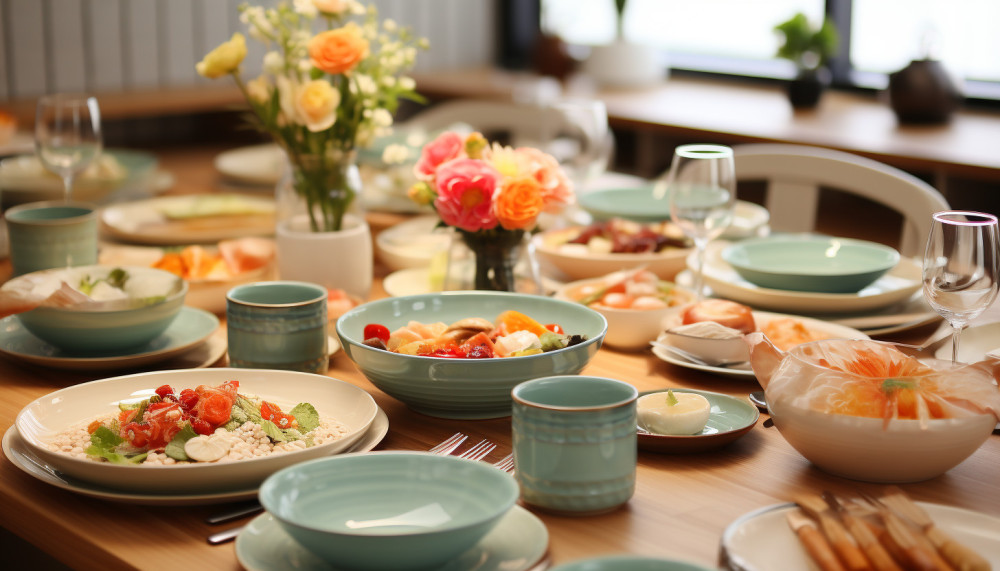 Reason for choosing porcelain dishes?