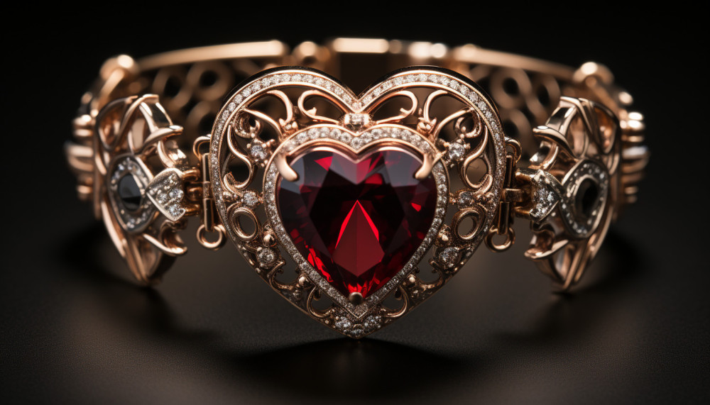 What is the heart bracelet with key used for ?